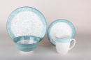 Набор столовый на 4 персоны "Rustic blue" (16 предметов)