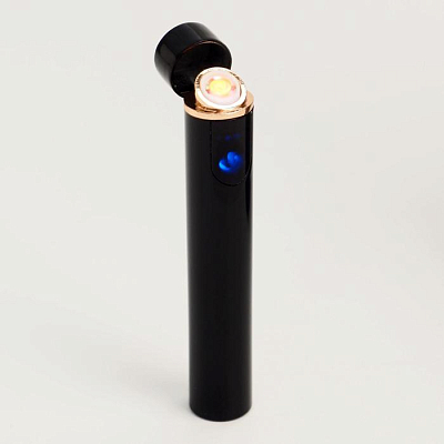 Зажигалка электронная (спираль, индикатор заряда, USB)