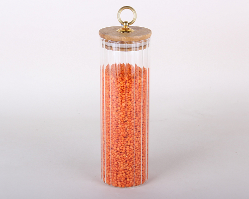Банка для сыпучих продуктов (65х200 мм), 600 мл