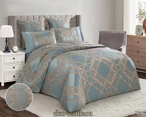 Постельное белье Cleo "Satin Jacquard" (2-спальное)