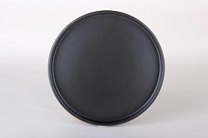 Тарелка десертная "Sola black" (21 см)