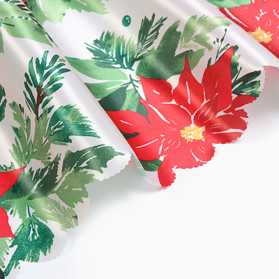 Скатерть Доляна "Christmas flowers" (145х180 см)