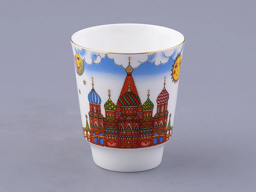 Чашка с блюдцем "Московский собор" (165 мл)
