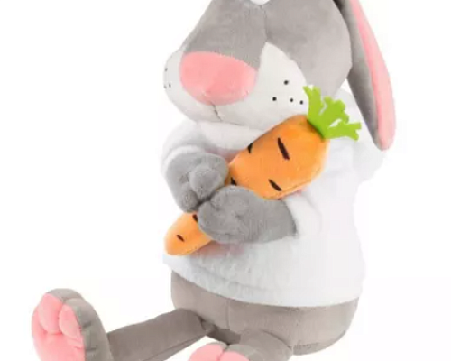 Игрушка мягкая "Кролик Семеныч в худи" (25 см)