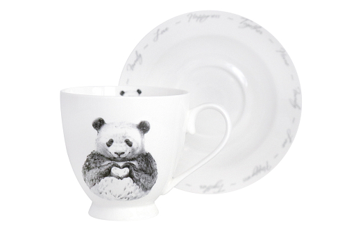 Пара чайная "Panda" (440 мл)