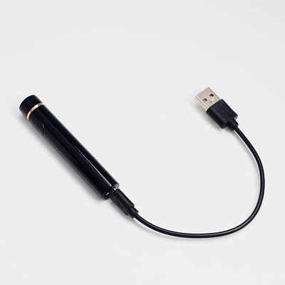 Зажигалка электронная (спираль, индикатор заряда, USB)